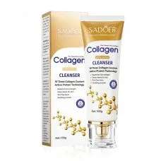 Очищувальний крем для обличчя колагеновий SADOER Collagen Anti-Aging Cleansing Cream (100 г)