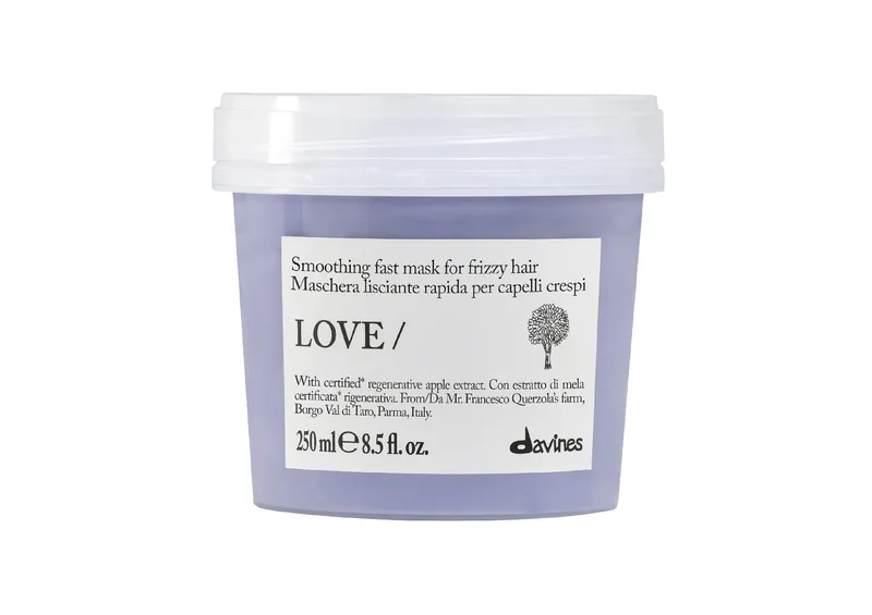 Кондиціонер швидкої дії для гладкості неслухняного волосся DAVINES Love Smoothing Conditioner NEW 250 мл