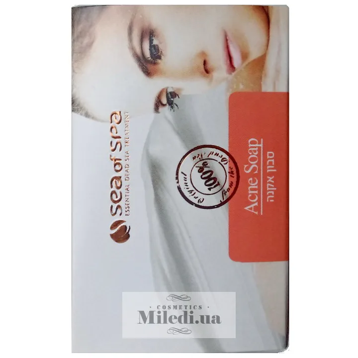 Мило проти акне вугрів та прищів Sea of Spa Dead Sea Acne Soap 125 г