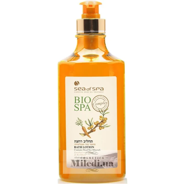 Лосьйон для душу Морква і обліпиха Sea of Spa Bio Spa Bath Lotion Carrot & Buckthorn 780 мл