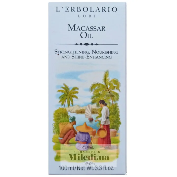 Олія для волосся Макассар L`Erbolario Olio di Macassar 100 мл