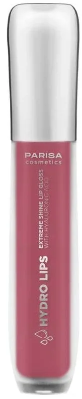 Блиск для губ PARISA Hydro Shine Lip Gloss with Hyaluronic Acid PHL-06 № 01 Intense coral