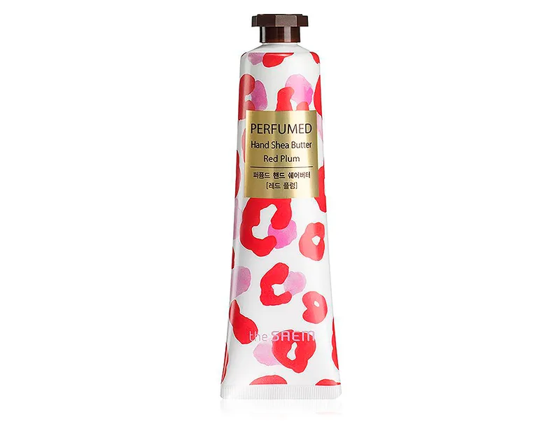 Парфумований крем-батер для рук з олією ши «Червона слива» The Saem Perfumed Hand Shea Butter Red Plum, 30мл