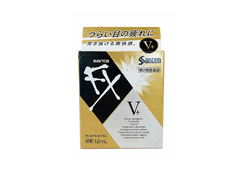 Краплі для очей з таурином освіжаючі SANTEN FX V Gold+ 12 мл
