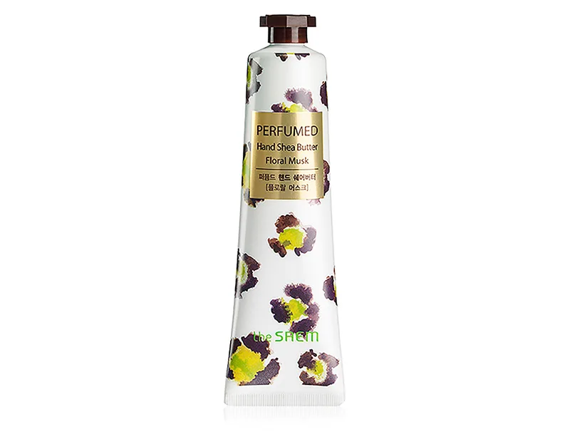 Парфумований крем-батер для рук з маслом ши «Мускус» The Saem Perfumed Hand Shea Butter Floral Musk, 30мл