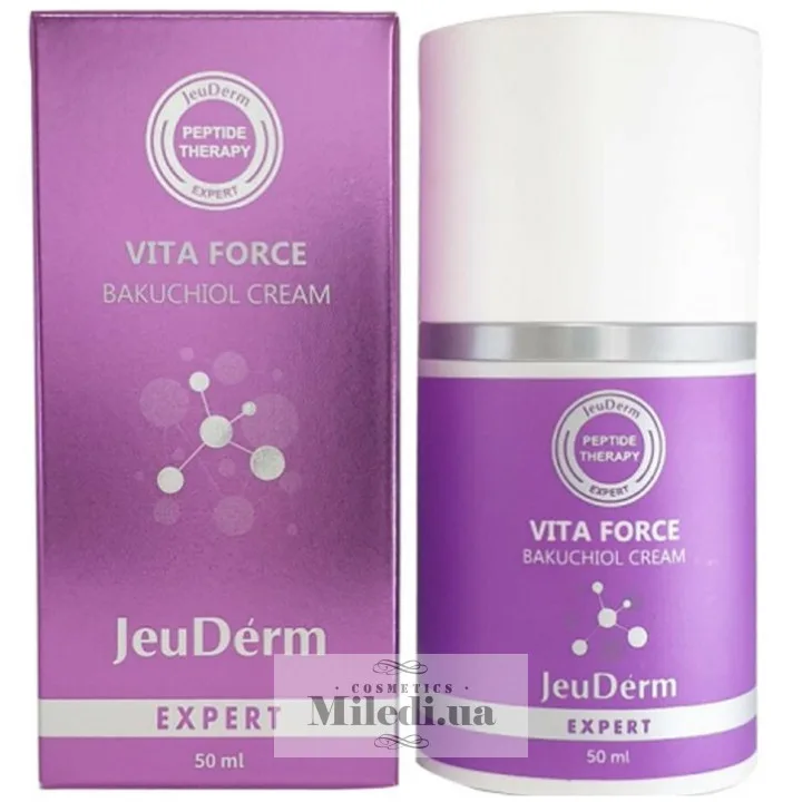 Крем ревіталізант із бакучіолом JeuDerm Vita Force Bakuchiol, 50 мл