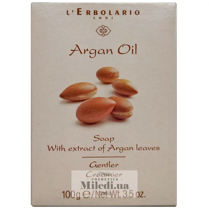 Парфумоване натуральне мило Арганія L`Erbolario Sapone Profumato all'Olio di Argan 100 г