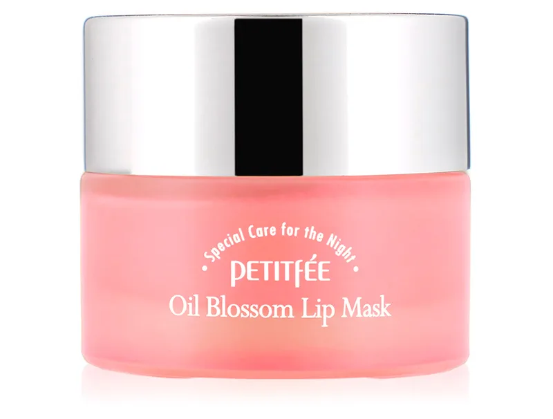 Ночная маска для губ с маслом камелии Petitfee&Koelf Oil Blossom Lip Mask 15 г