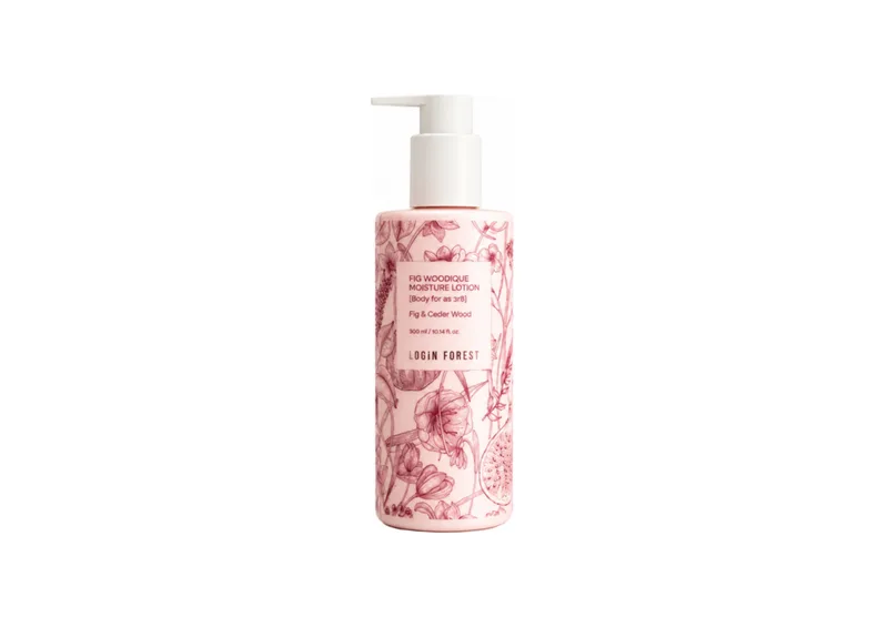 Лосьйон для тіла з ароматом інжиру та кедру LOGIN FOREST Fig Woodique Moisture Lotion Body for us earth 300 мл