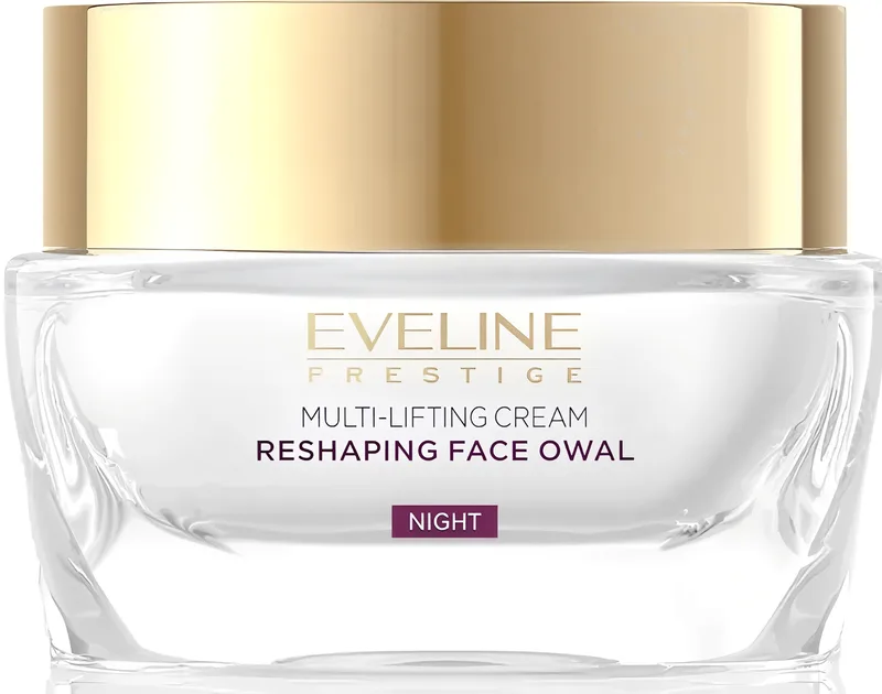 Крем для обличчя Eveline Prestige Magic Lift для моделювання овалу обличчя щоденний SPF 20, 50 мл
