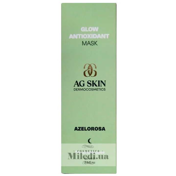 Антиоксидантна маска з азелаїновою кислотою і вітаміном C AG SKIN Azelorosa Glow Antioxidant Mask