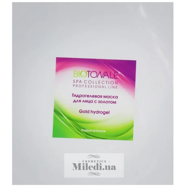 Гідрогелева маска для сухої шкіри обличчя з біозолотом Biotonale Gold Hydrogel 1 шт