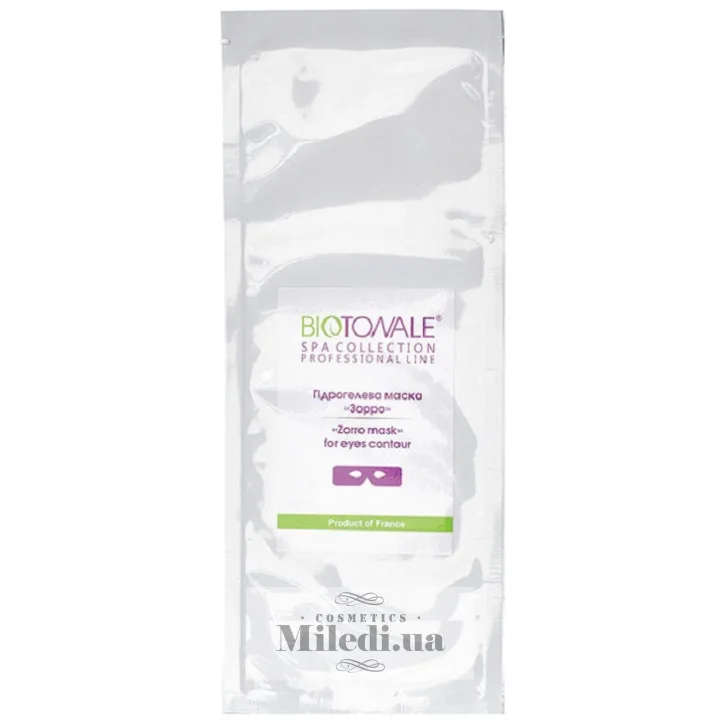 Гідрогелева маска під очі Зорро Biotonale Zorro Mask for Eyes Contour 1 шт