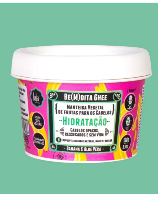 LOLA COSMETICS маска для волосся BE(M)DITA GHEE HIDRATAÇÃO, 250 мл