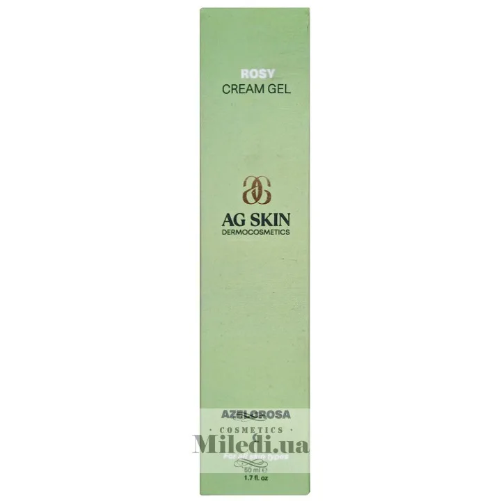Крем-гель з азелаїновою та саліциловою кислотами AG SKIN Azelorosa Rosy Cream Gel, 50 мл