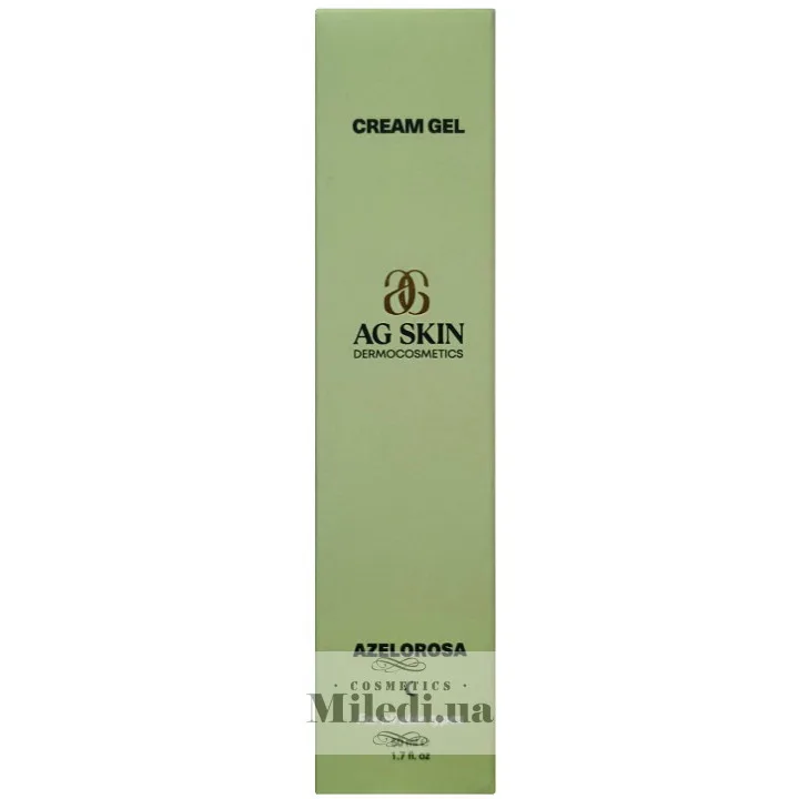 Крем–гель з азелаїновою кислотою і ретинолом AG SKIN Azelorosa Cream Gel Azelaic Acid, 50 мл