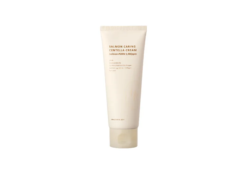 Ревіталізуючий крем для обличчя HEVEBLUE Salmon Caring Centella Cream 100 мл