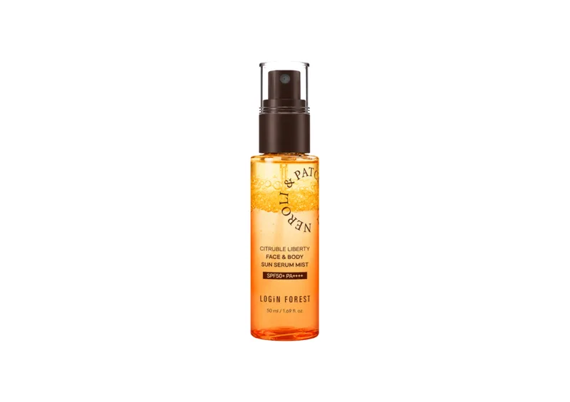 Сироватка сонцезахисна для обличчя і тіла в спреї LOGIN FOREST Citruble Liberty Face & Body Sun Serum Mist SPF 50+ PA++++