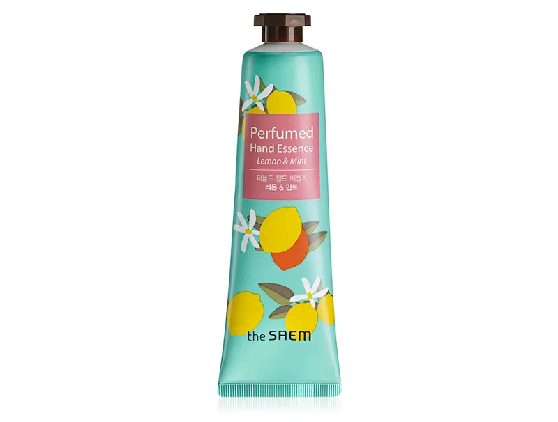 Парфумований крем-есенція для рук «Лимон та м'ята» The Saem Perfumed Hand Essence Lemon & Mint, 30мл