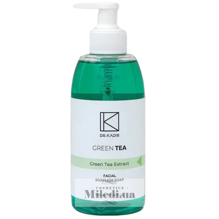 Очищаючий гель для вмивання Зелений чай Dr. Kadir Green Tea Facial Soapless Soap, 330 мл
