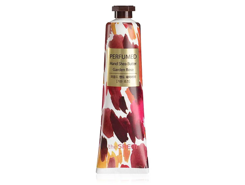 Парфумований крем-батер для рук з маслом ши «Садова Троянда» The Saem Perfumed Hand Shea Butter Garden Rose, 30мл