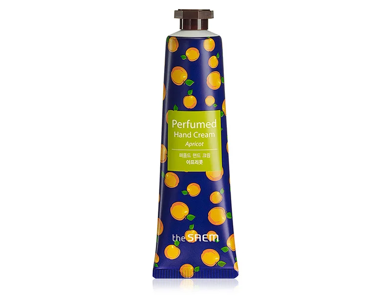 Парфумований зволожуючий крем для рук «Абрикос» The Saem Perfumed Hand Cream Apricot, 30мл