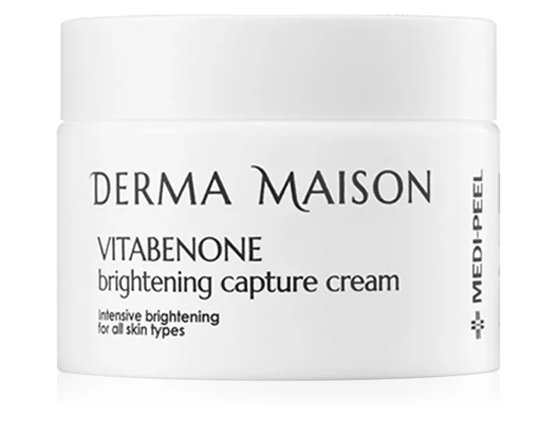 Вітамінний крем для обличчя для вирівнювання тону шкіри Medi-Peel Derma Maison Vitabenone Brightening Capture Cream, 50мл