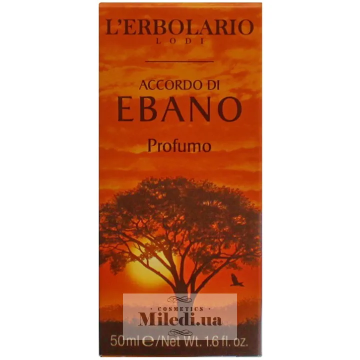 Парфумована вода Чорне дерево L'Erbolario Profumo Accordo di Ebano 50 мл