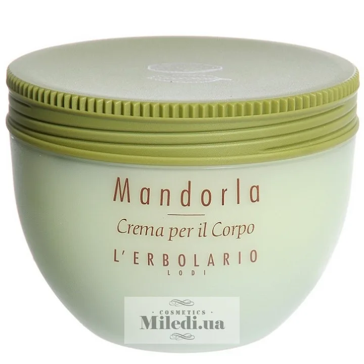 Парфумований крем для тіла Мигдаль L`Erbolario Crema per il Corpo Mandorla 300 мл