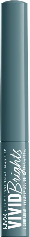 Підводка для очей NYX Professional Makeup Vivid Brights Colored 01 Cyan Simp 2 мл