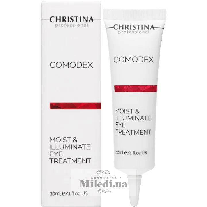 Зволожуючий гель для контуру очей "Сяйво" Christina Comodex - Moist and Illuminate Eye Treatment