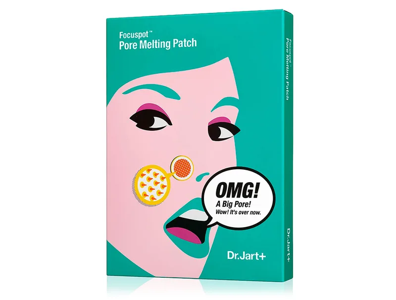 Набір патчів та сироваток для чищення та звуження пор Dr. Jart+ Focuspot Pore Melting Patch, 10шт по 3г + 5шт по 5г