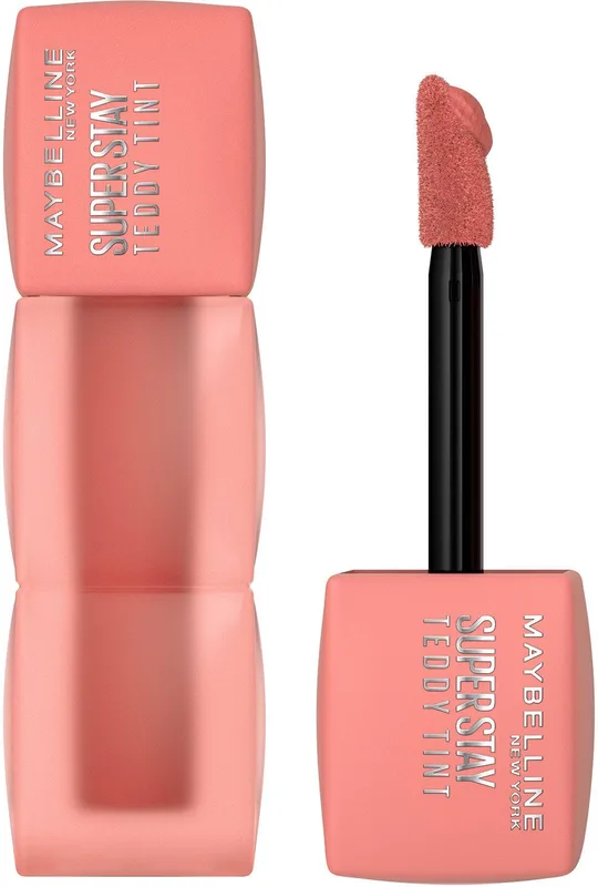Помада-тінт для губ Maybelline New York Super Stay Teddy Tint cтійка матова відтінок 10, 5 мл