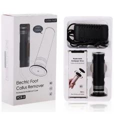 Професійна електрична пилка для педикюру FCR-2(New Version) Electric foot callus remover чорна