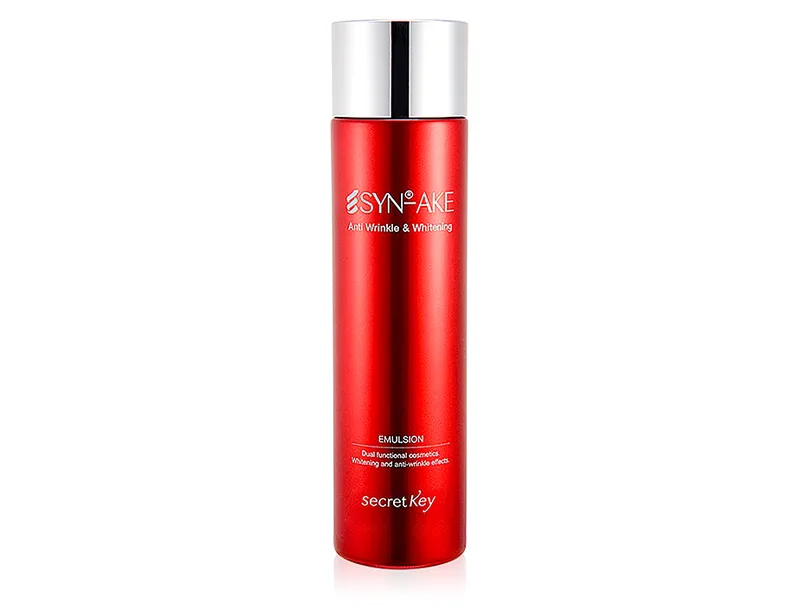 Антивікова емульсія для обличчя з пептидом зміїної отрути Secret Key Syn-Ake Anti Wrinkle & Whitening Emulsion