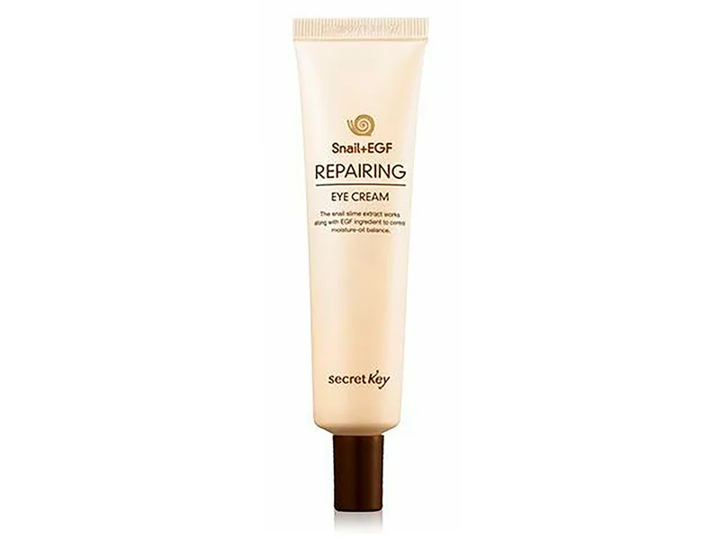Крем для шкіри навколо очей з муцином равлики Secret Key Snail + EGF Repairing Eye Cream, 30мл