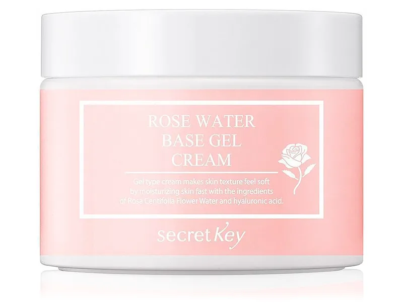 Гель-крем для обличчя на основі рожевої води Secret Key Rose Water Base Gel Cream, 100г