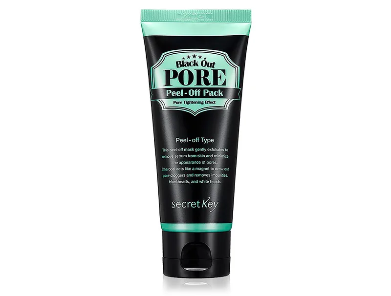 Очищувальна маска-плівка для обличчя Secret Key Black Out Pore Peel-Off Pack, 100г