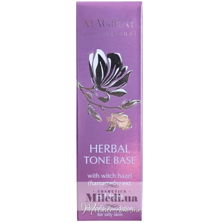 Рослинна тональна база для жирної шкіри Magiray Herbal Tone Base 30 мл