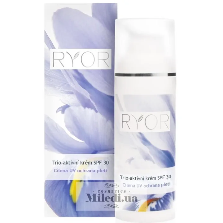 Тріо-активний крем з сонцезахисним фактором Ryor Trio Active Cream SPF30 50 мл