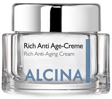 Поживний антивіковий крем для обличчя Alcina Rich Anti Age-Creme