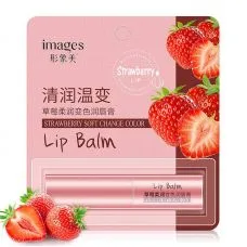 Бальзам для губ з полуницею IMAGES Strawberry Soft Change Color Lip Balm (2.7 г)