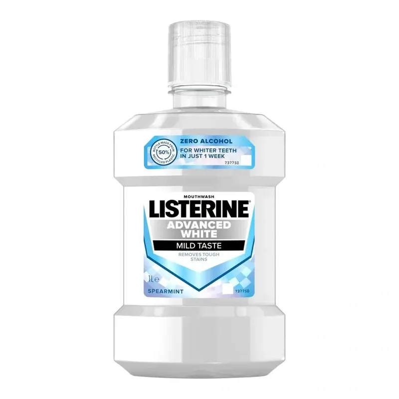 Listerine Advanced White засіб для полоскання ротової порожнини 1000 мл