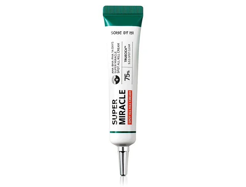 Крем від запалень для точкового застосування Some By Mi Super Miracle AHA-BHA-PHA Spot All Kill Cream, 30мл