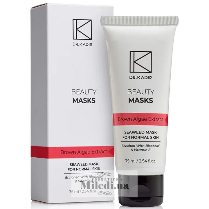 Маска Морські водорості для нормальної шкіри Dr. Kadir Seaweed Mask For Normal Skin