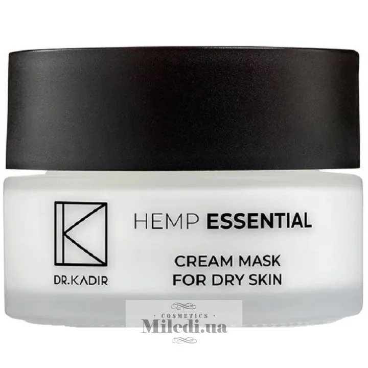 Маска-крем з екстрактом каннабісу для сухої шкіри Dr. Kadir Hemp Essential Cream Mask