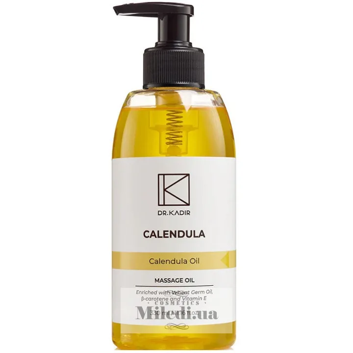 Масажне масло Зародки пшениці Календула Dr. Kadir Calendula-Wheat Germ Massage Oil, 330 мл
