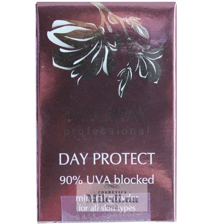 Мінеральна розсипчаста пудра Magiray Day Protect Mineral Powder SPF50 15 г