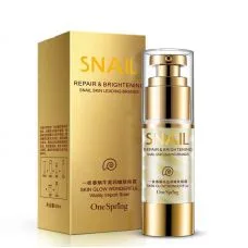 Крем для шкіри навколо очей з муцином равлика зволоження і ліфтинг ONESPRING Snail Cream Eye Repair&Brightening (35мл)