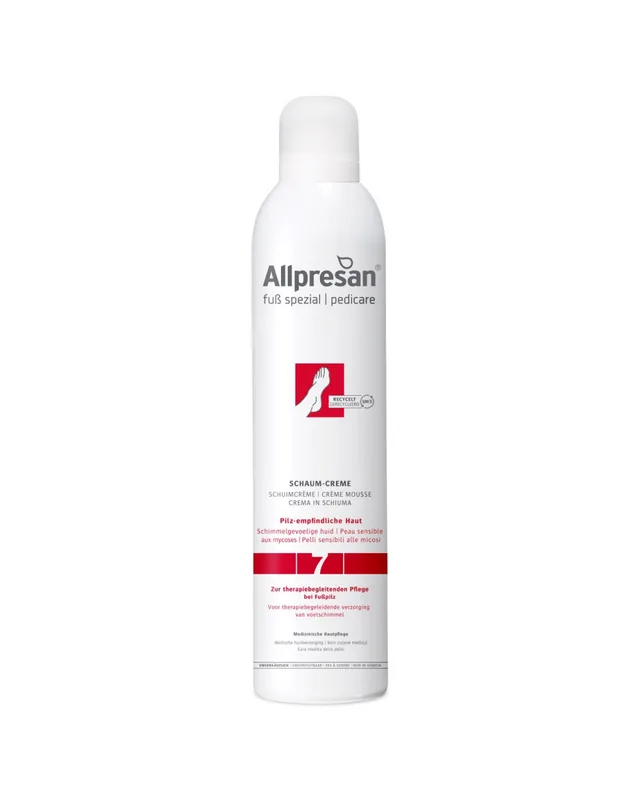 Крем-піна для ніг проти грибкових інфекцій Allpresan Foot Special No. 7, 300 мл
